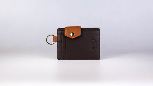 The Attaché in Espresso and Saddle Tan